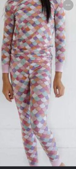 women’s little sleepy pjs Bamboo magical mermaid print