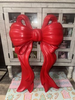 Cynthia Rowley Coquette Giant Red Bow 