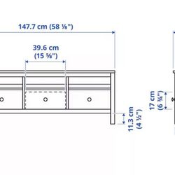 Hemnes 8-drawer Dresser, White 63×37 3/4