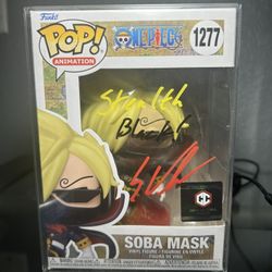 Soba Mask Autographed Funko Pop