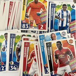 Stack Of Match Attax Base Cards 2017-2018