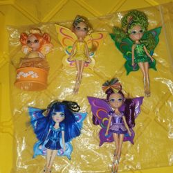 vintage Barbie Fairytopia lot of 5