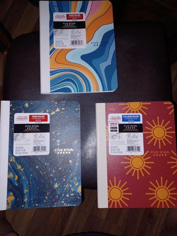 Five Star Composition Book