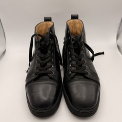 Christian Louboutin High Top Sneakers Size 11 Red Sole