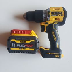 Dewalt 20v XR Brushless Hammer Drill Driver With Battery (No Charger)