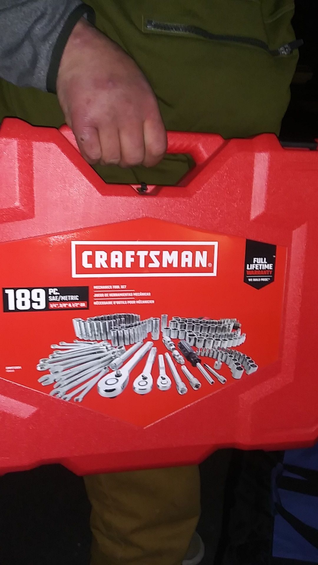 189pc craftsman socketset