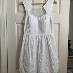 White Cotton Dress