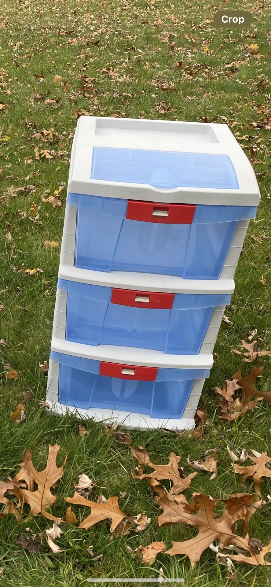 3 drawer Plastic storage