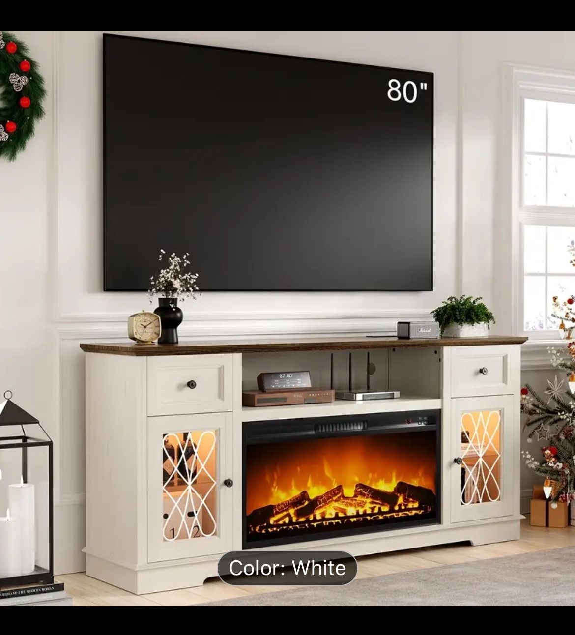 Fire Place Tv Stand
