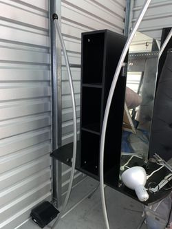 Vanity / Dual Cosmetology Station With One Mirror / OBO