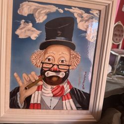 Red Skeleton Painting 