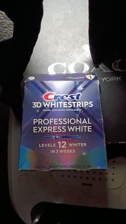 Crest 3D whitening strips