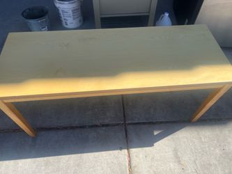 Wooden table