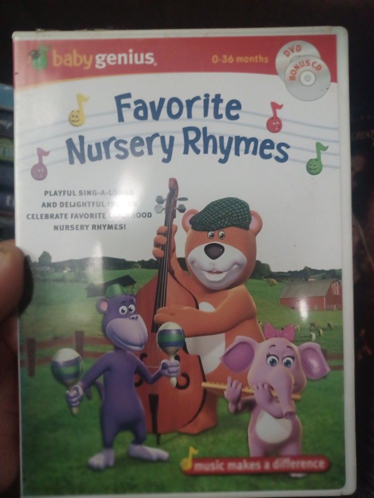 Baby Genius "Favorite Nursery Ryhmes" DVD