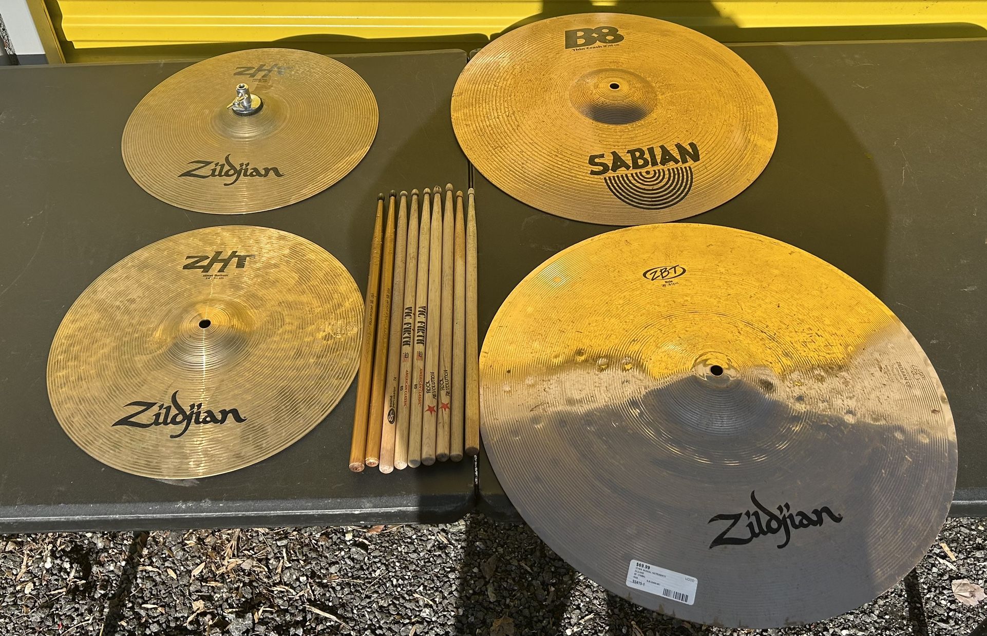 Cymbals & Sticks