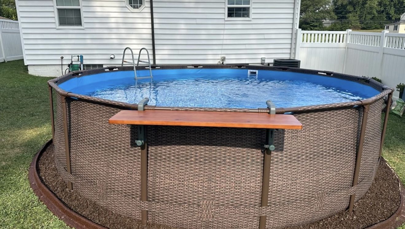 Intex Pool Swim Up Bar /Shelf - 47×11in Tabletop