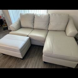 Sectional Sofa With Ottoman
