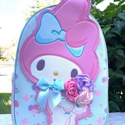 Sanrio New With Tag My Melody Roses Valentines Mini Backpack NWT 