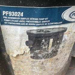 Pre Assembled Sewage Pump Kit