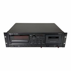 Tascam CD-A500 Rack-Mountable CD Player & Auto-Reverse Cassette Deck - Working