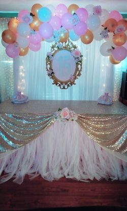 Party decorations/Cake Table