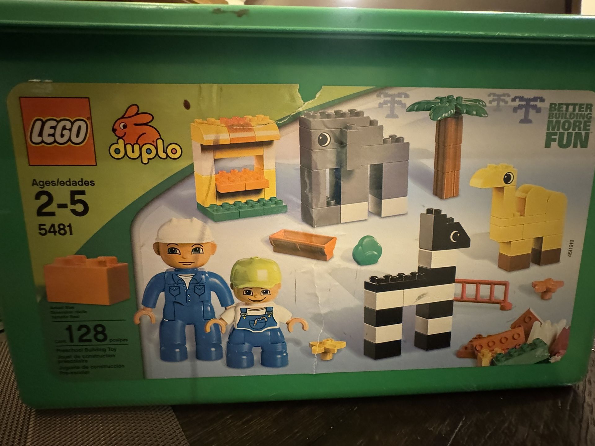 Lego Duplex Blocks For 2-5 Yr Old ( $15)