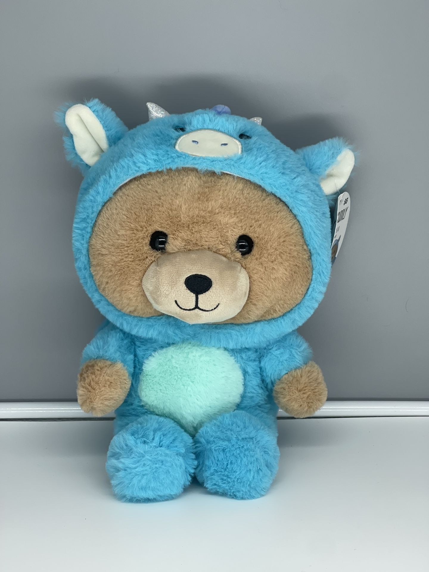 KellyToy Barrett the Bear with Tatiana Dragon Costume Cute & Cuddly Plush