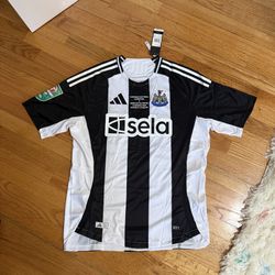 Newcastle Carabao Cup Winners Jersey Adidas Player Pro Version Mens 2XL