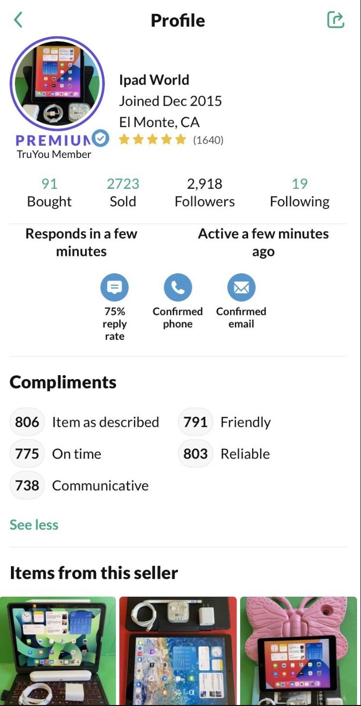 256gb Apple IPad Pro 11” 4th Generation (2022 Latest Model / M2 chip ) with Keyboard case, pen & Accessories (warranty 04/2024)