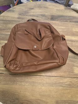 Babymel Robyn Convertible Baby Changing Backpack Tan