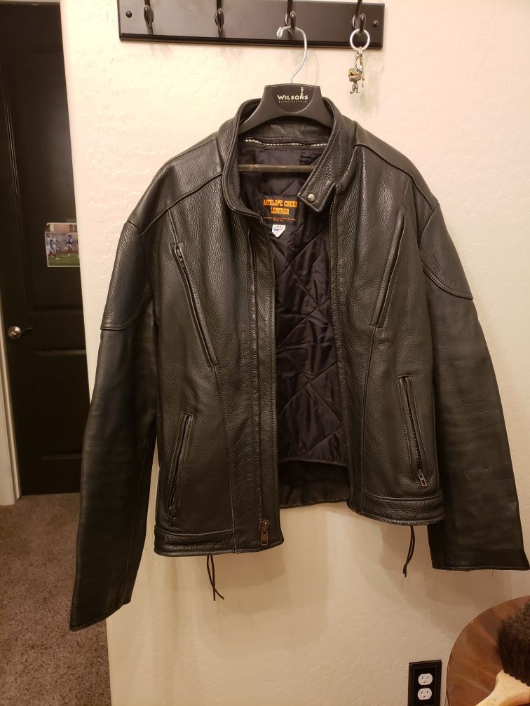 Men's Leather Jacket size 48