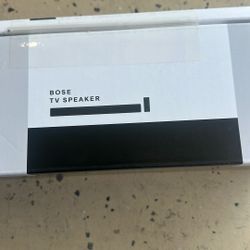 Bosé TV Speaker $140 