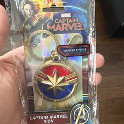 Marvel Captain Marvel Keychain (New)