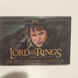 Lord Of The Rings Two Towers Sam Button Pin
