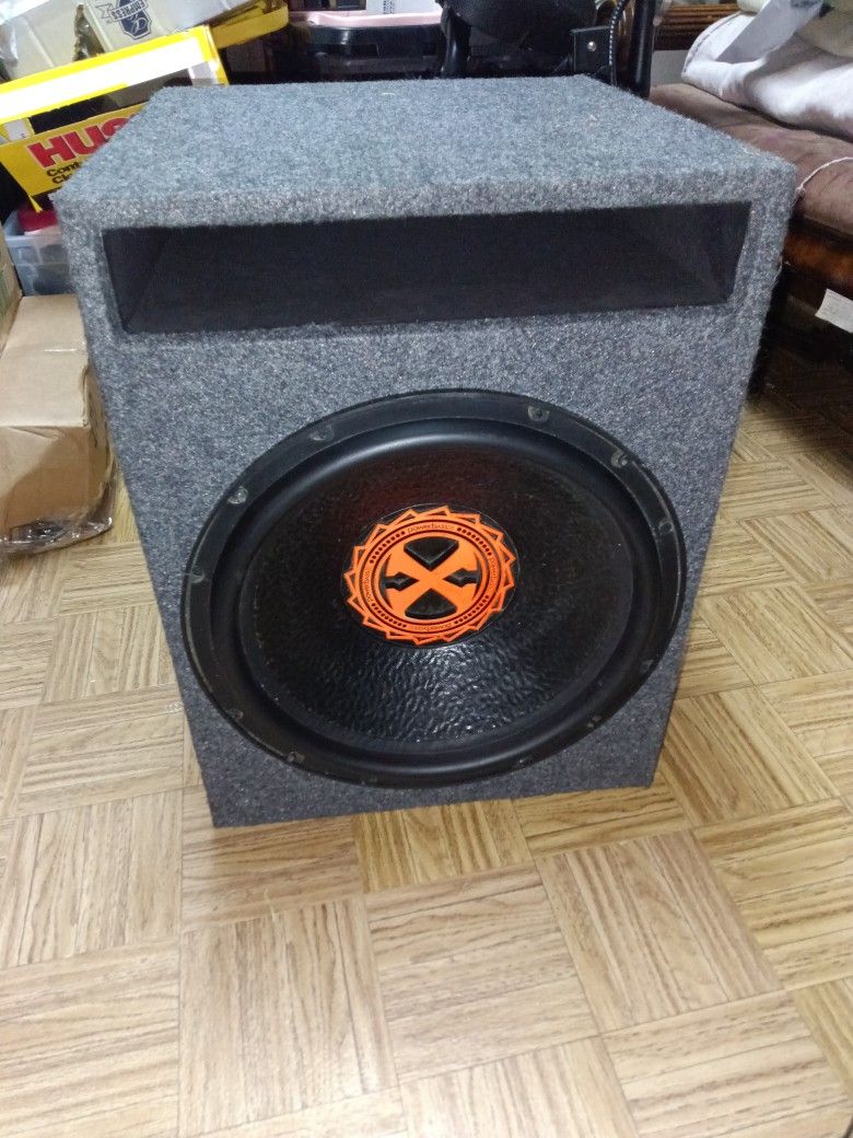 Subwoofer And Amplifiers And Speakers