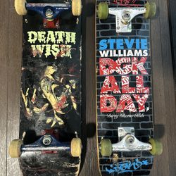 Complete Skateboards Death Wish & DGK Stevie Williams