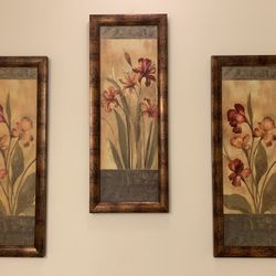 Large Wall Art - $20 Each Or All 3 For $50