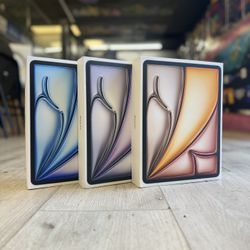 iPad Air 13 inch M2 Chip (Newest Model) (Take It Home In Payment/ llévatelo a casa en pagos) 