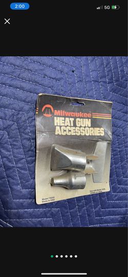 Vintage NOS Milwaukee Heat Gun Accessories Model 75212 Made In USA Fits Model 1220 Model 2000D And Model 3000