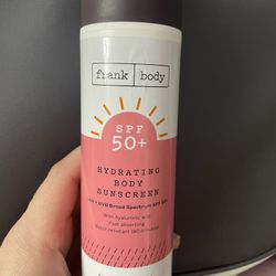 Frank Body Body Sunscreen SPF 50 
