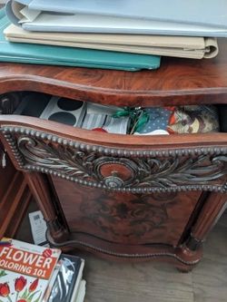 🎨 Paint-Decorated Commode / Hall Chest – Designer Quality