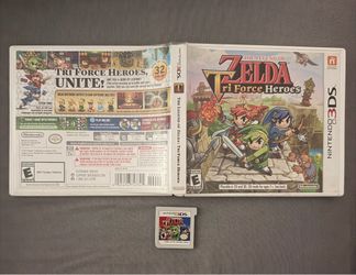 The Legend of Zelda Tri Forcé Héroes - Nintendo 3DS