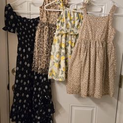 Girl's Bundle of 4 Summer Dresses - All for $17 (VGUG)