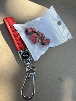 Jeep Key Chain & Tire Caps