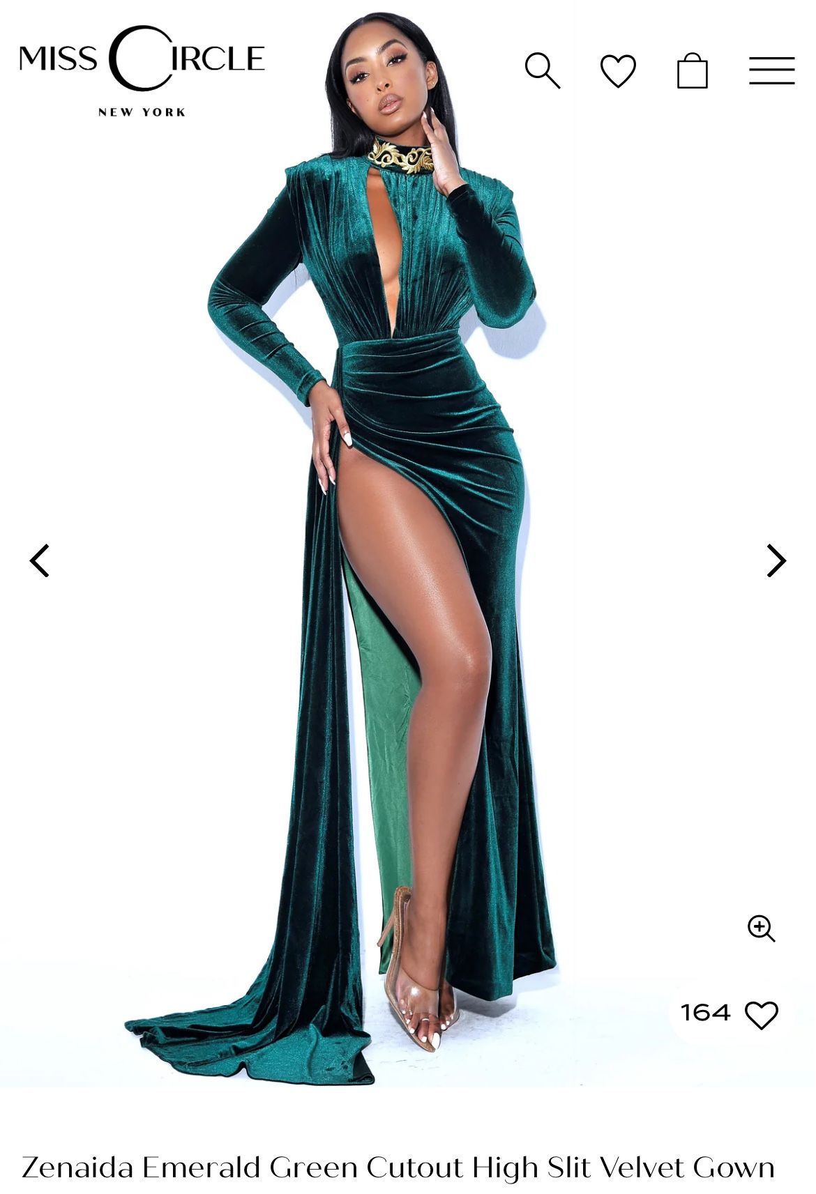 Velvet Gown By MissCircle