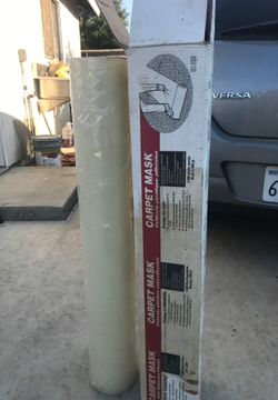 Roll of carpet mask