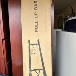 Pull Up Doorway Trainer /E-PLUS Ultimate 4 in 1 Raised Height Pull Up Doorway Trainer with Dips Bar and Power Ropes for A Total Body Home Workout