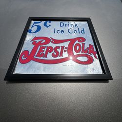 Authentic Pepsi Cola Mirror