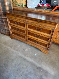 Lexington Country French Provential 57” Double Dresser 258-222
