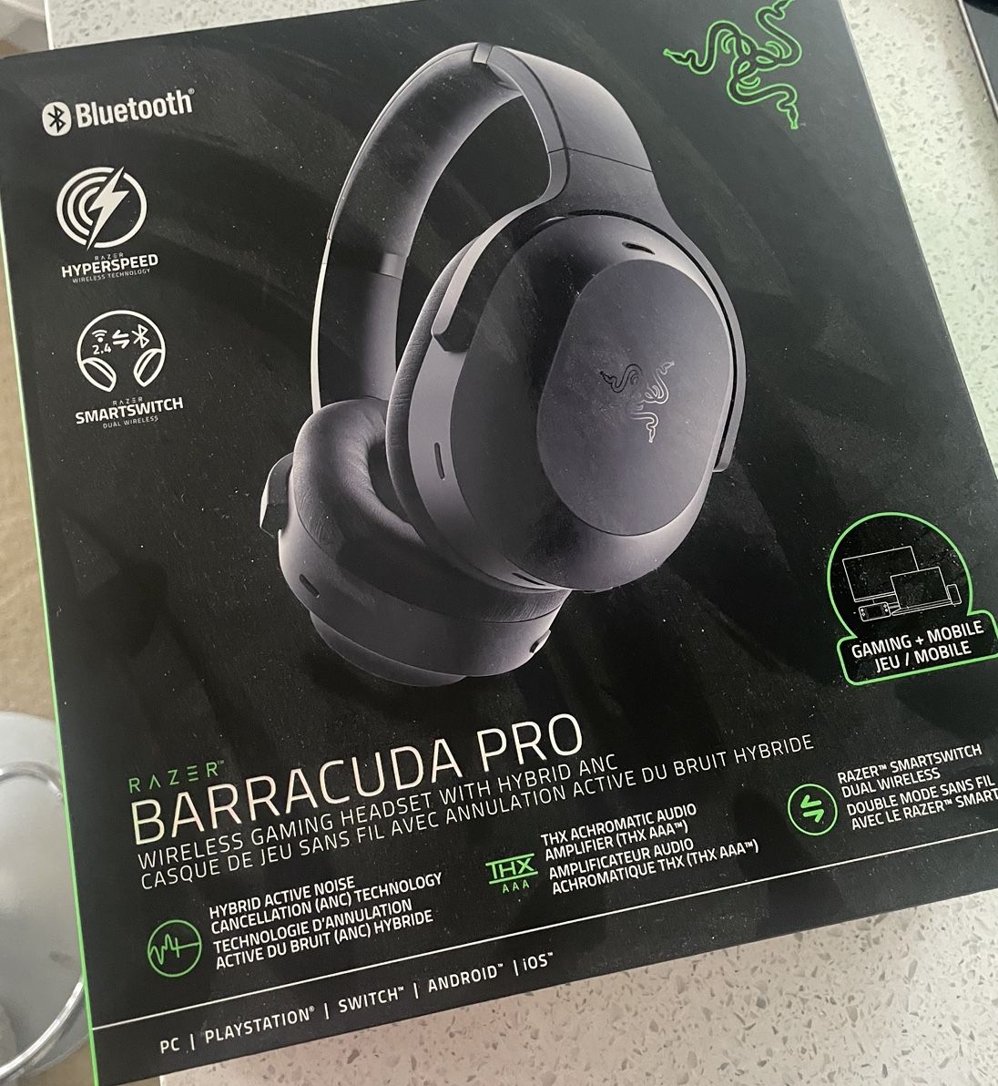 SEALED Brand New Razer Barracuda Pro Gaming Headset